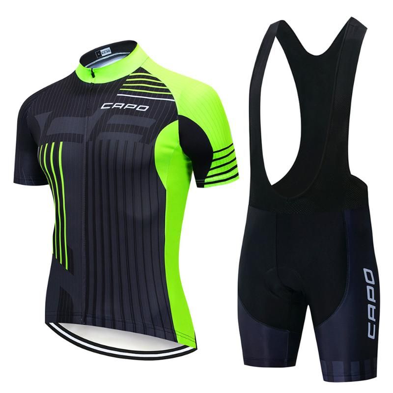 Conjunto de ciclismo de verão