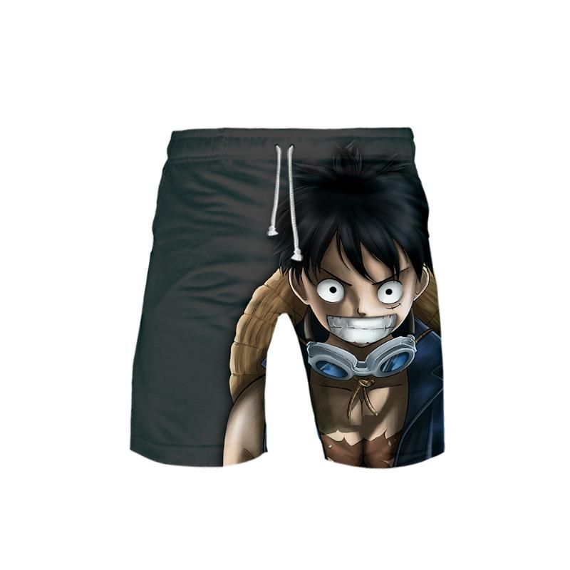 Pantalones cortos para hombres One Piece 2021 Muchachos de verano Imprimir  3D Pantalones cortos Baby Boy