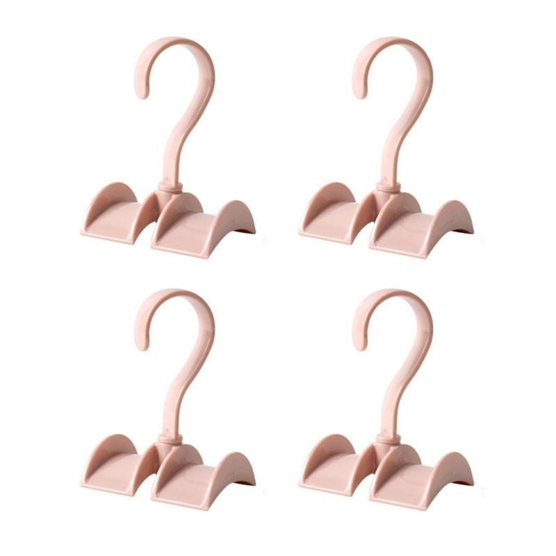 Perchas bastidores 4 unids servicio pesado para bolsas de armario corbata bufanda armario