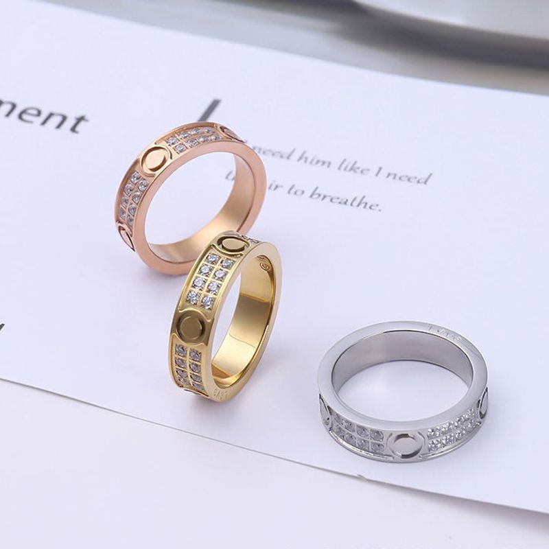 Anillo De Boda De Joyería Femenina Anillo De Lujo Marca De Anillo De Boda De Joyería Femenina Anillo De Lujo Marca De