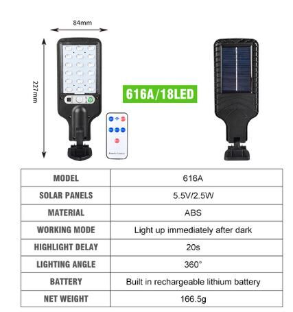 18led-avec télécommande