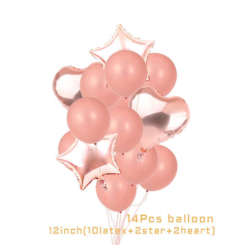 14 pcs balões