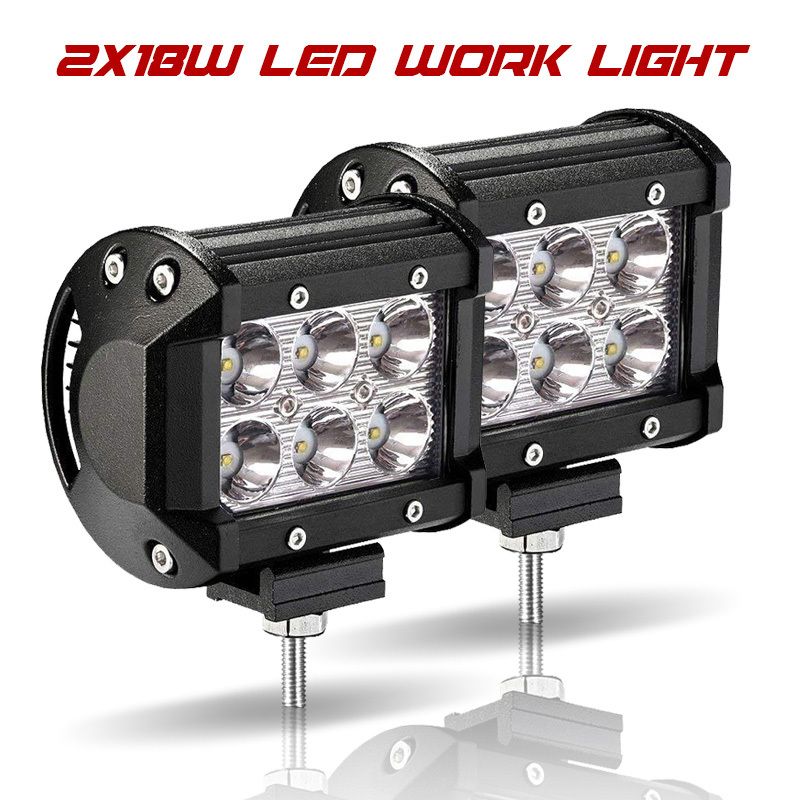 2pcs 18W Spot Light