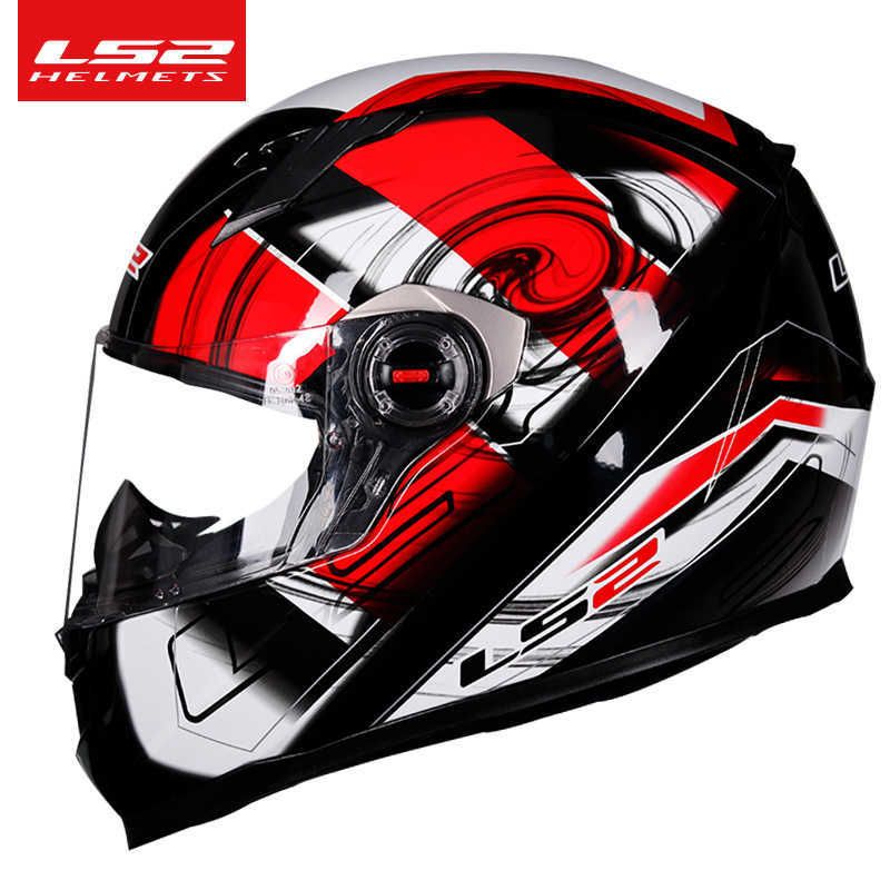 Acquistare LS2 Clown Full Face Motorcycle Helmet LS2 FF358 MotoCross Racing  Man Donna Casco Moto Casque ECE Approvato Q0630 Economico | Consegna Veloce  E Qualità | It.Dhgate