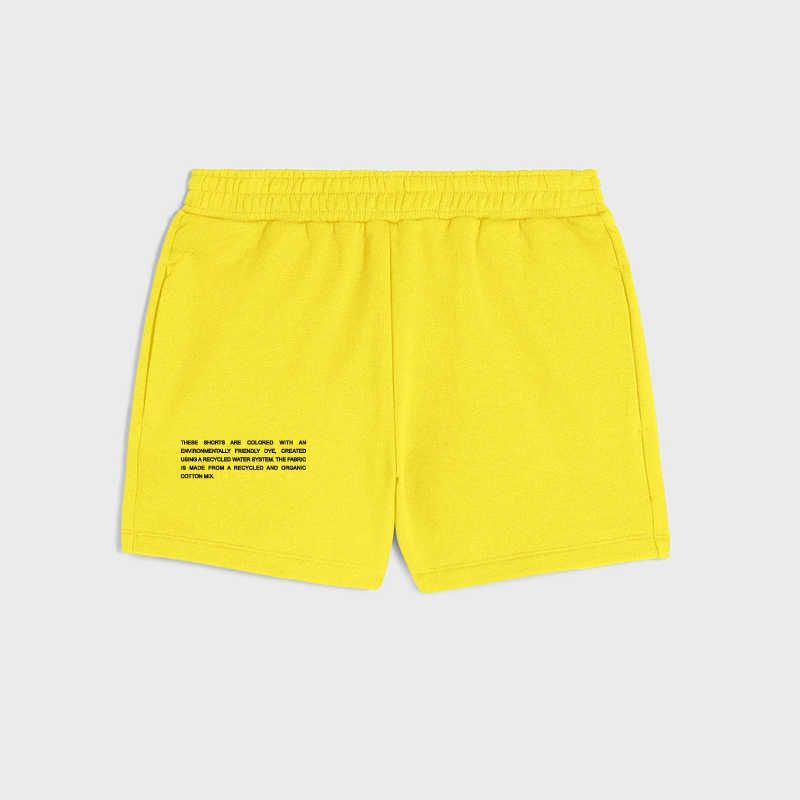 Gelbe Shorts