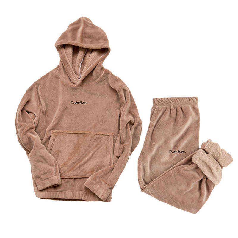 Hooded khaki