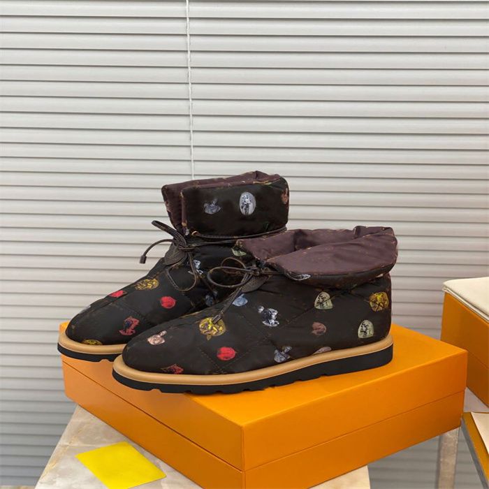 Almohada Comfort Boots de tobillo Fall Oall Invierno Presbicia Retro serie