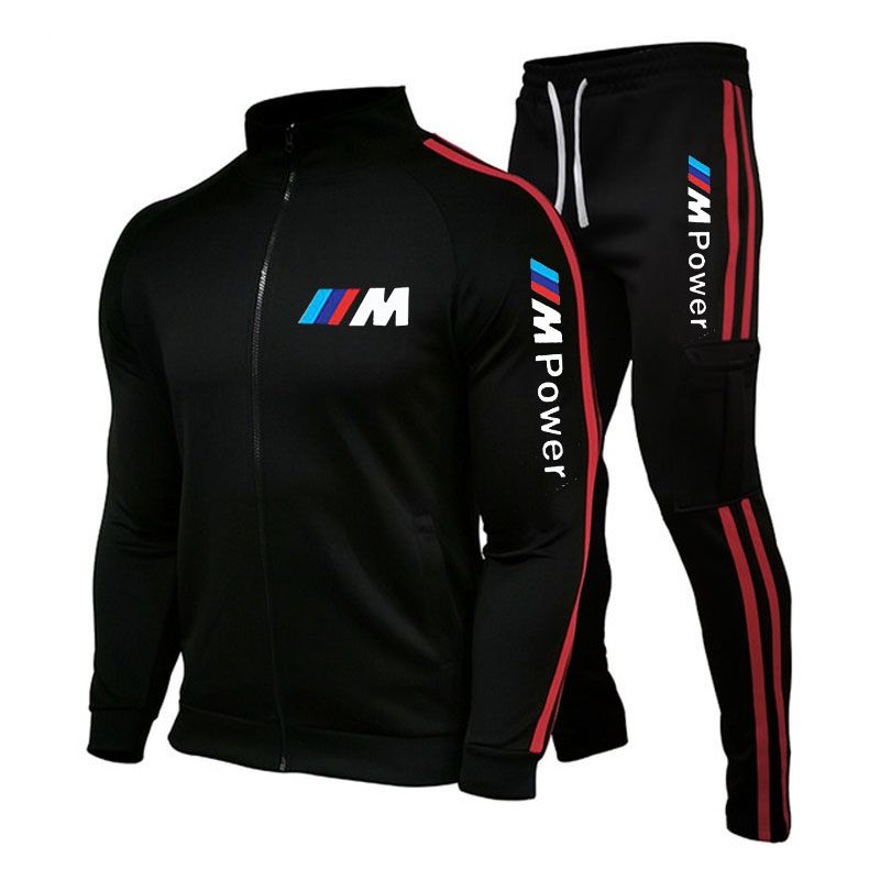 Por favor dieta cristal Nuevo BMW M para hombre Fútbol conjuntos calientes con cremallera con  capucha + pantalones Dos piezas