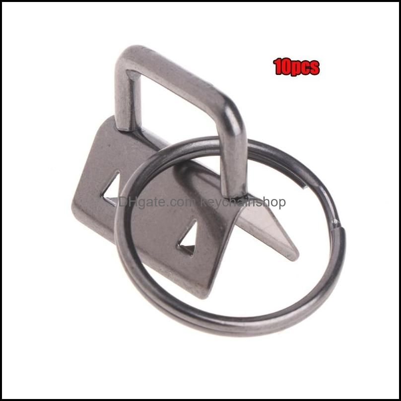 10Pcs Key Fob Hardware Keychain Split Ring Wrist Wristlets Keyring Tail Clip 10Pcs Key Fob Hardware Keychain Split Ring Wrist Wristlets Keyring Tail Clip