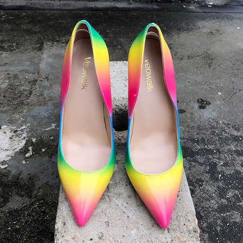 Rainbow 8cm Heel