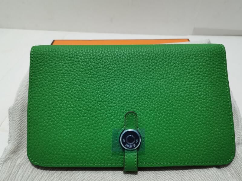 Hermes Dogon Duo Combined Leather Wallet