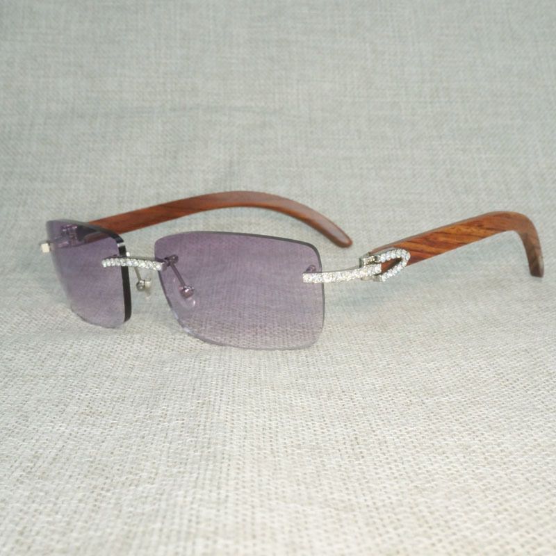 purple silver frame