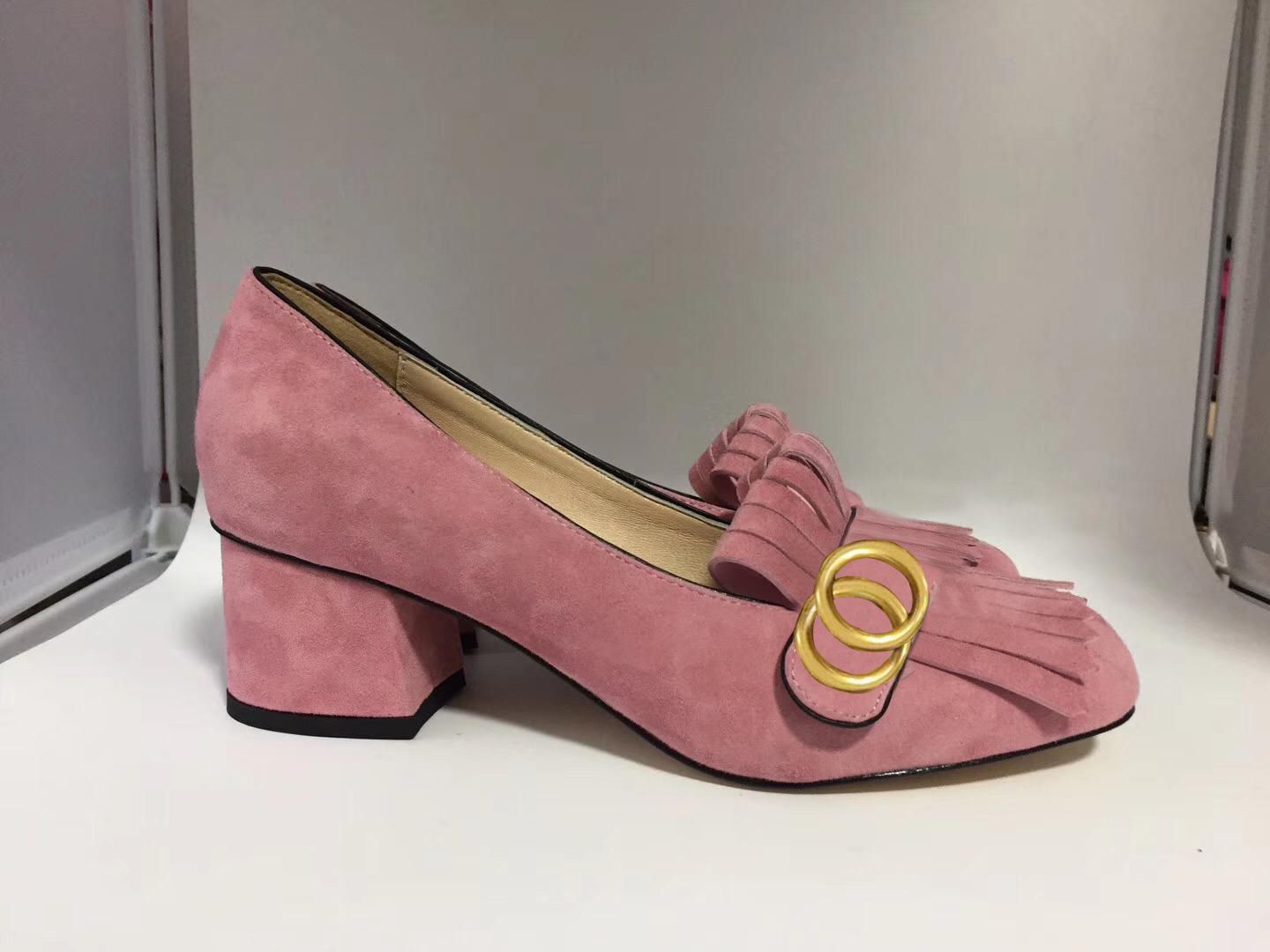 Pink-Suede【5cm】