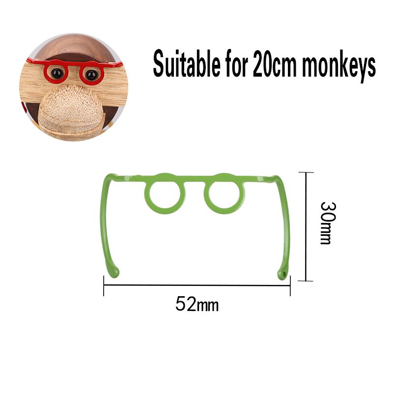 Óculos de macaco de 20 cm2.