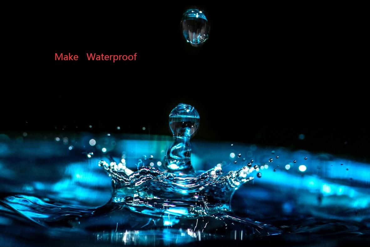 make waterproof