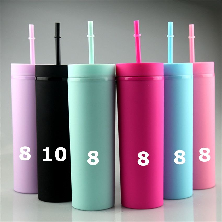 A-16OZ ACRYLIC MATTE, 50PCS / CASE