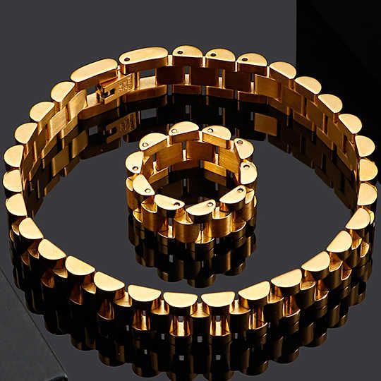 Bracelet couleur-20cm d'or uniquement