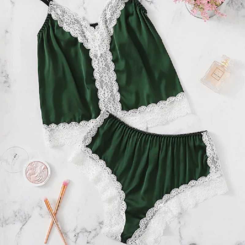 Compra Sujetadores Conjuntos De Alta Calidad De Seda Sexy Lencería Encaje  Mujer Ropa Interior Ropa De Dormir Barato | Entrega Rápida Y Calidad |  Es.Dhgate
