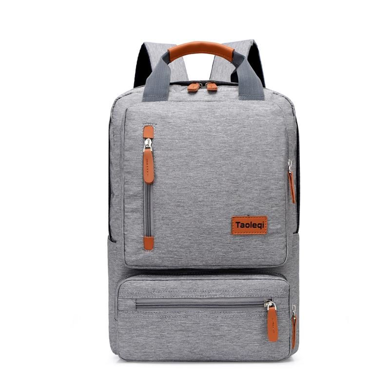 1x Men Canvas Large Backpack Travel Hiking Rucksack Big School Bag Laptop Bag AU