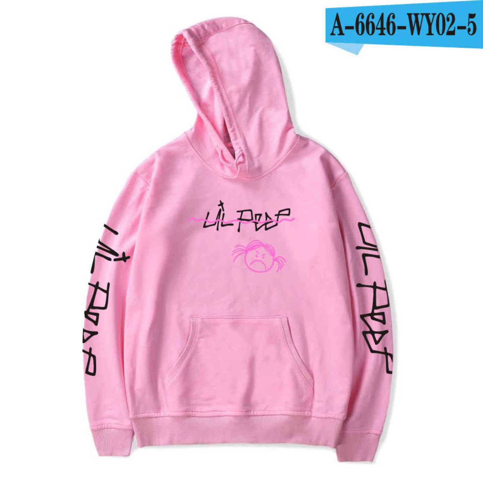 Rosa lil peep hoodie