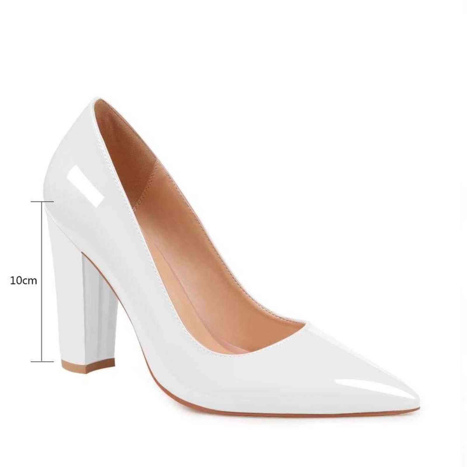 White Patent 10cm