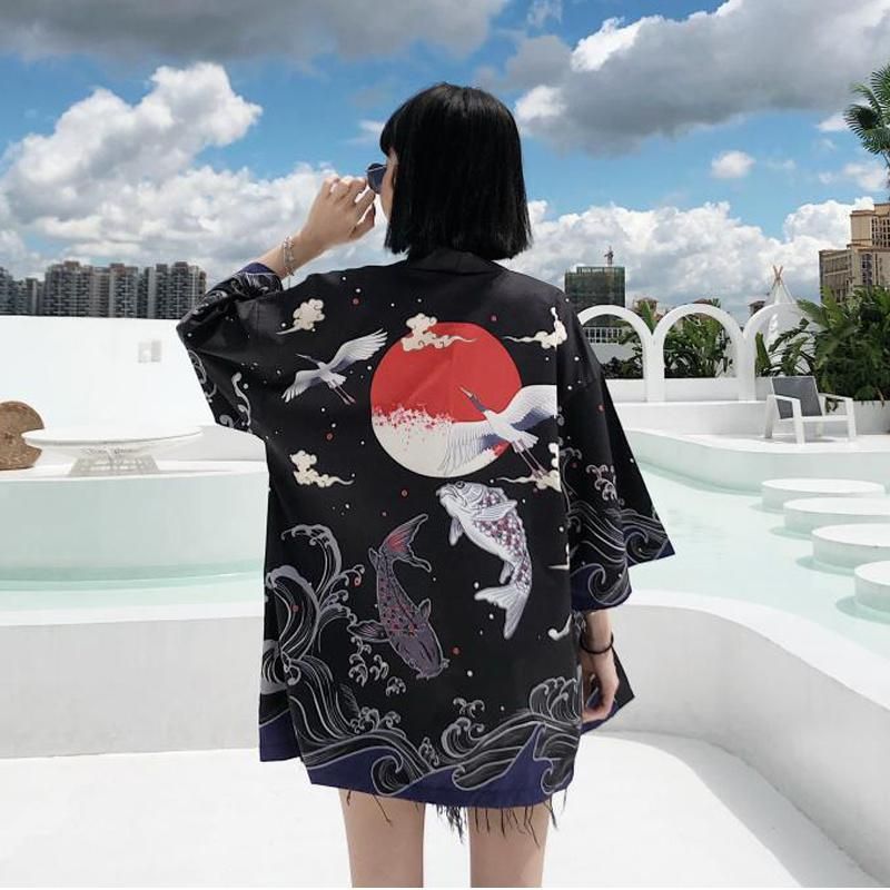 camicia giapponese donna