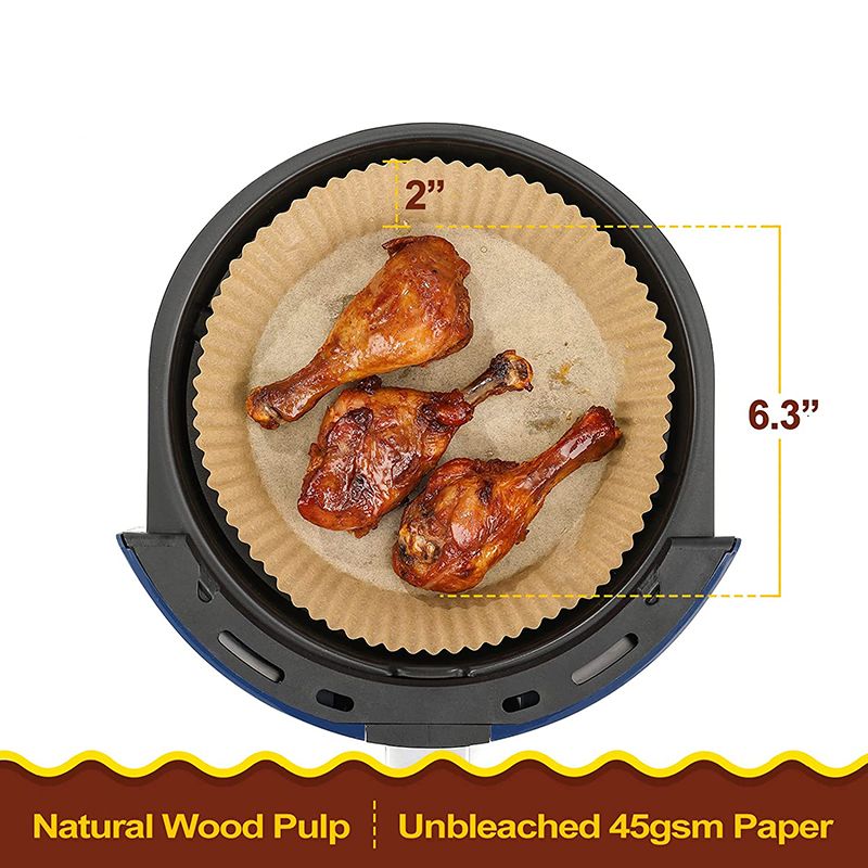 Pack of 2 Natural Air Fryer Liners