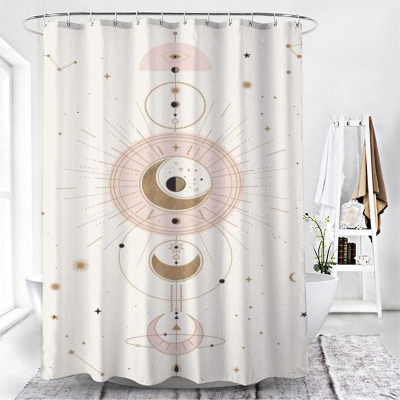 Animal Carpet Shower Curtain Waterproof Bathroom Rings Hooks Mildewproof Fabric Animal Carpet Shower Curtain Waterproof Bathroom Rings Hooks Mildewproof Fabric