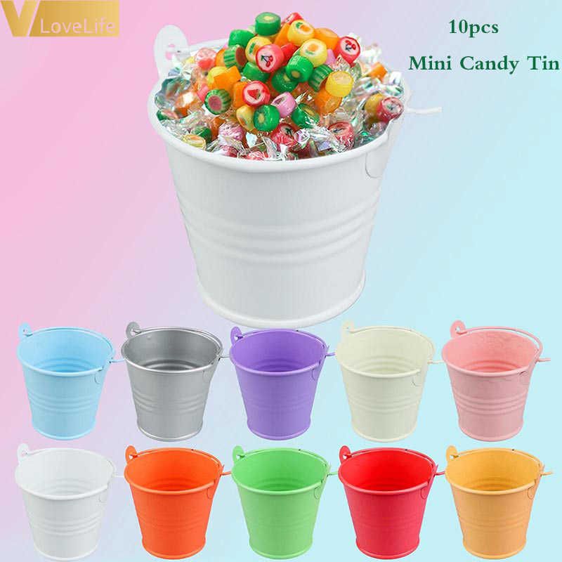 10pcs Mini Candy Tin