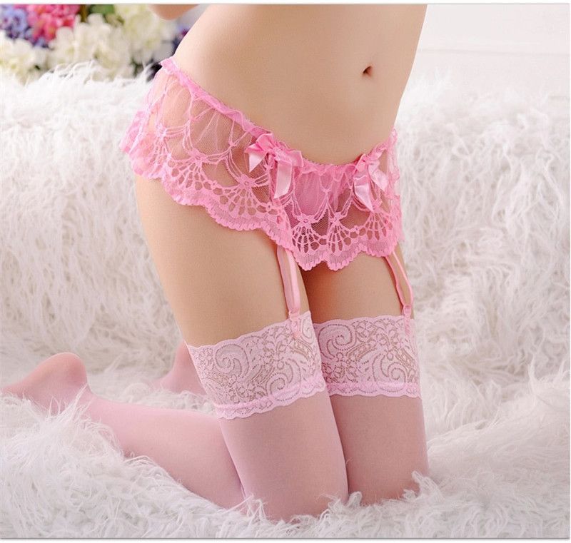 Pink with Stockings