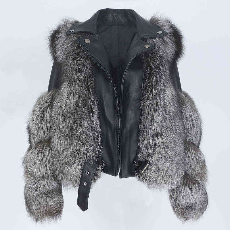 Manteau argenté