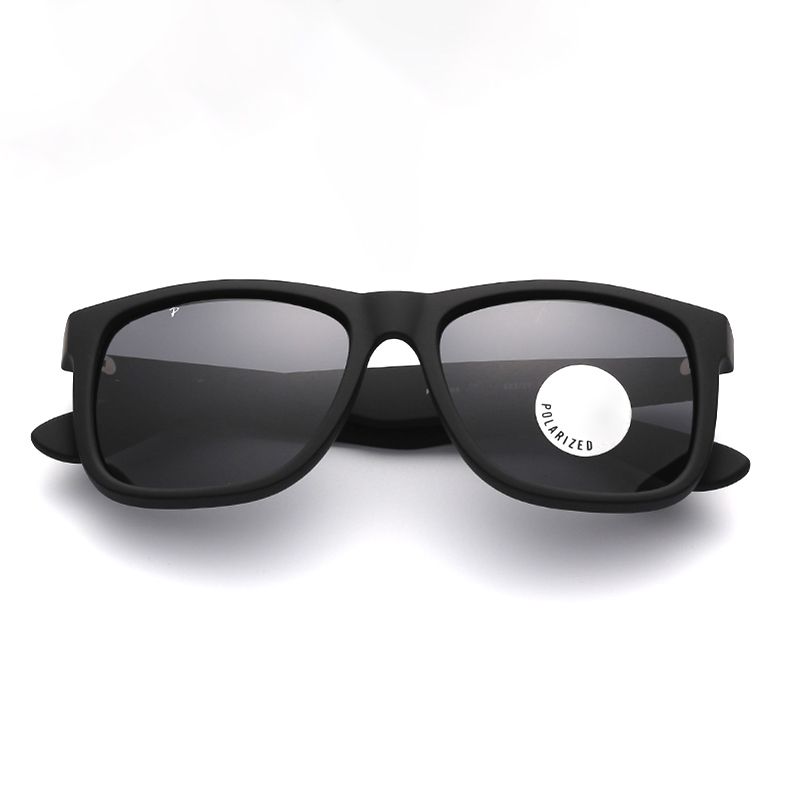 Matt black frame-grey gradient polarized