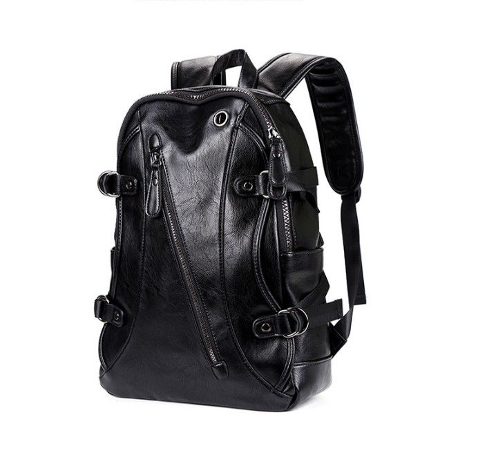 mens black leather laptop bolsa