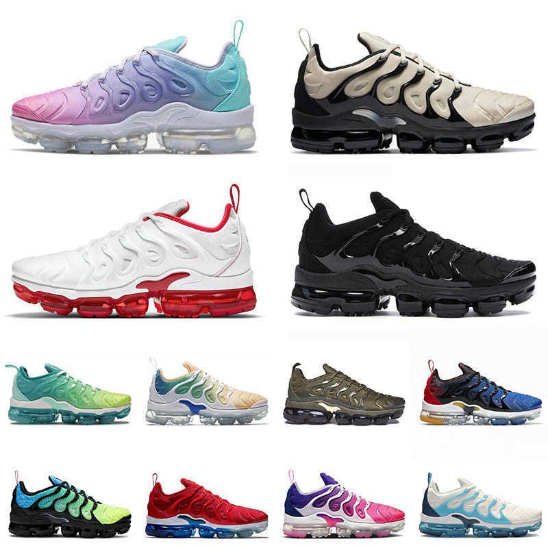 Acheter Pas Cher Meilleure Qualité 2022 Hommes Femmes Vapurmax Plus Tn  Taille 13 Chaussures De Course Os De Lumière Triple Noir Métallisé Or Tns  Entraîneurs Du 42,52 € | Fr.Dhgate