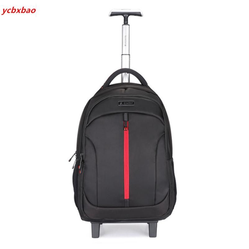 Compre Duffel Bags 19 Pulgadas Hombres Impermeable Trolley Trolley Equipaje  Rolling Mujeres Mochilas De Ruedas Maleta De Negocios A 56,19 € Del  Diaodengfusang | Es.Dhgate.Com