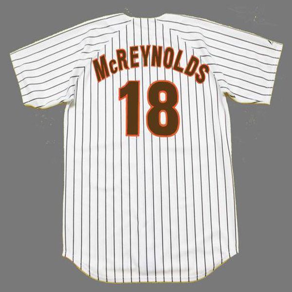 18 Kevin McReynolds 1986 blanc