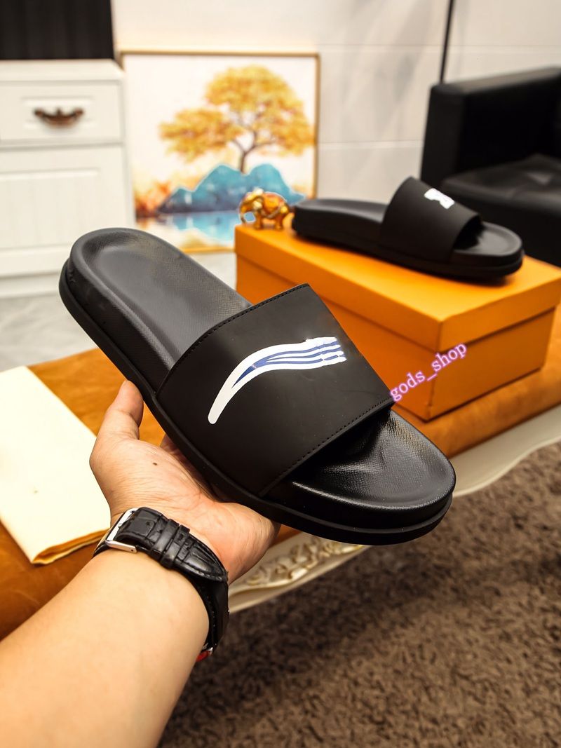 Acquistare Louis Vuitton Slippers LV 2021 Pantofole Di Sandali In Gomma Di  Moda Maschile Da Uomo Estate Scarpe Da Spiaggia Piatta Nero Economico |  Consegna Veloce E Qualità | It.Dhgate