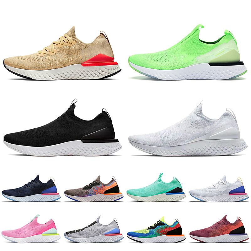 Nike air React Fly Knit de moda para Zapatillas sin cordones para mujer