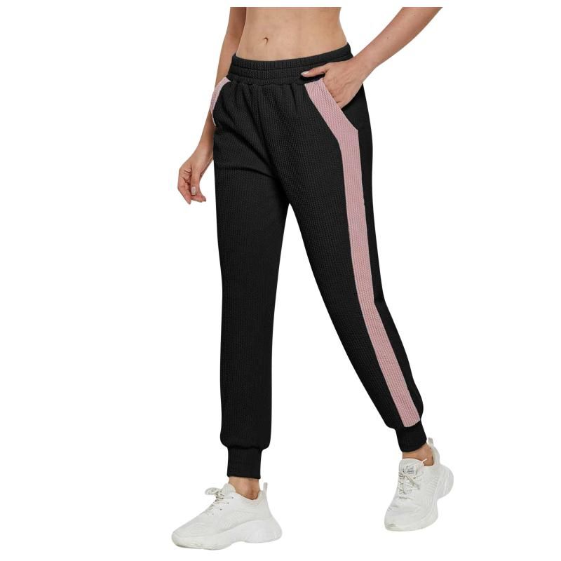 Compra Pantalones Para Mujer Capris 45 # Womens Sweypants 2022 Otoño  Invierno Deporte Jogger Femenino Bolsillos Hembra Cintura Altas Pantalones  Cordones Casual Barato | Entrega Rápida Y Calidad | Es.Dhgate