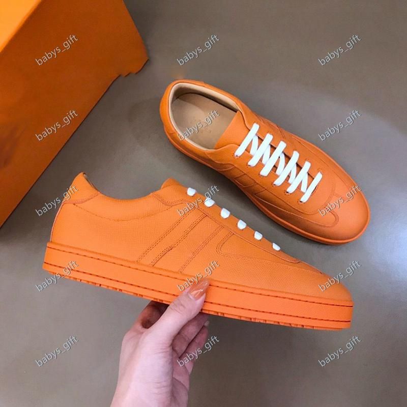 Compre Hermes Top Novos Sapatos Esportivos Top Moda Cowhide Masculino  Sapatos Ajustados Casuais Barato | Entrega Rápida E Qualidade | Pt.Dhgate