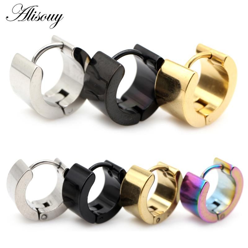 Pendientes De Joyería De Acero Inoxidable Alisouy 2pc De De Pendientes De Joyería De Acero Inoxidable Alisouy 2pc De De