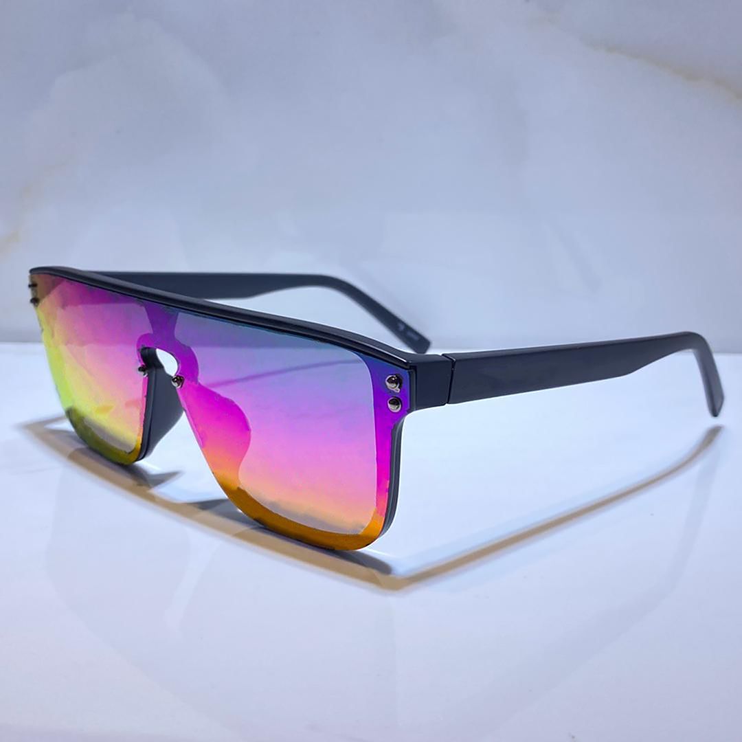 Lettere di cornice nera Colourfu Mirror Lens