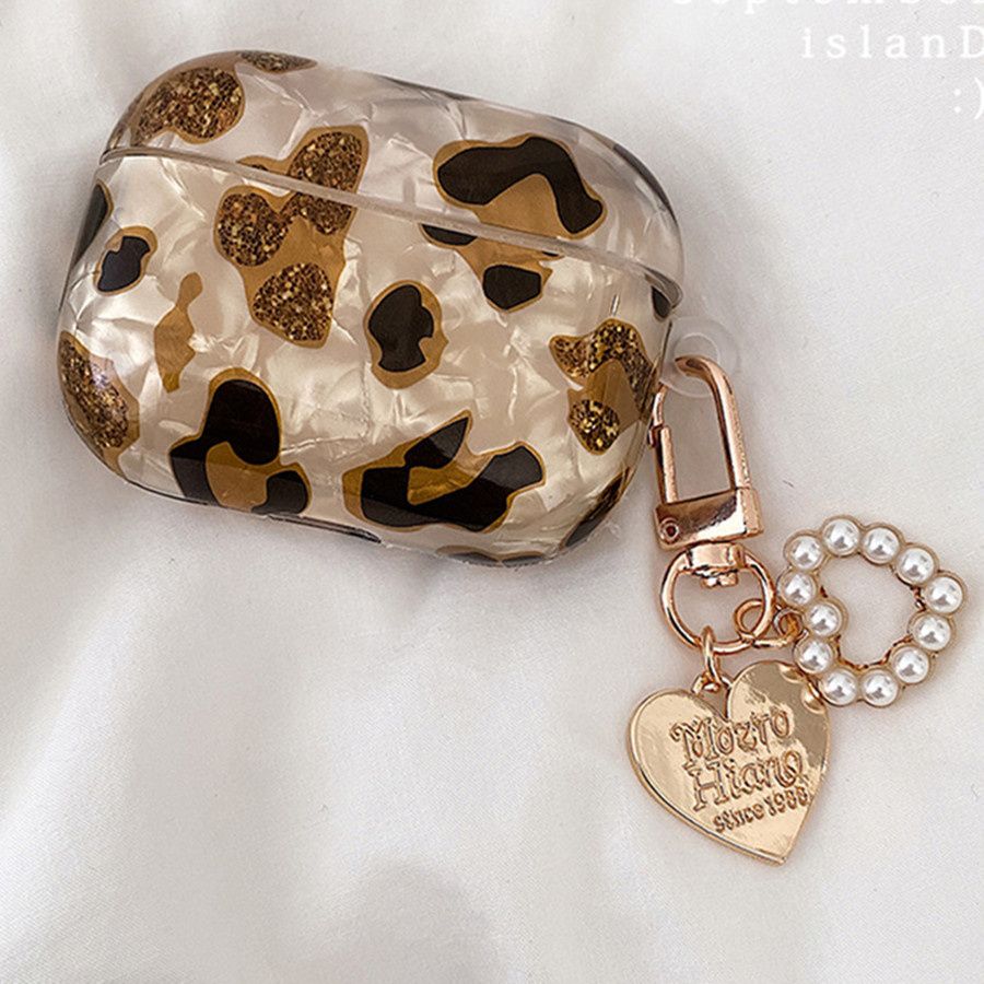 Airpods Pro Leopard Heart用