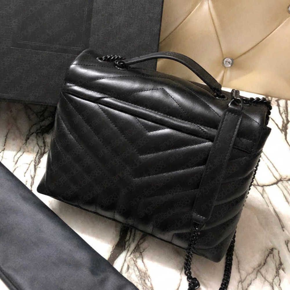 Czarny łańcuch Black_Calfskin