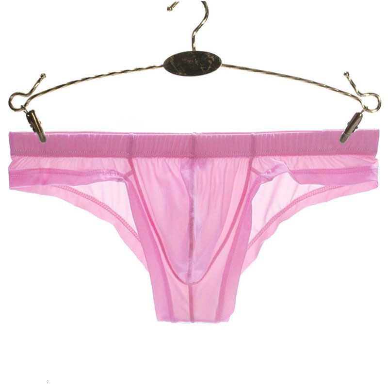 Compra Ropa Interior Hombres Transparentes Representantes Hombre Bulge  Hombre Sexy Bikini Ropa Interior Hombre Hielo Seda Seda SHEER SHORTS Barato  | Entrega Rápida Y Calidad | Es.Dhgate