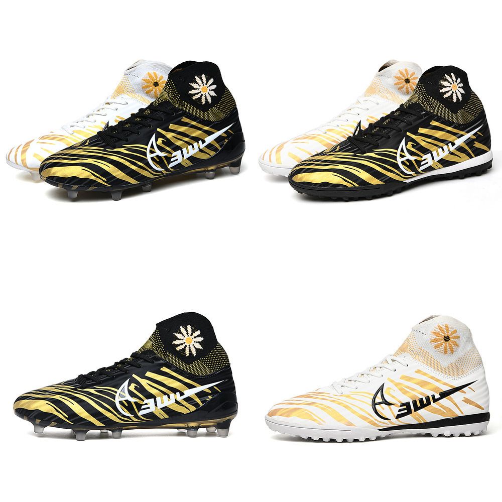 Compra Hombres Zapatos De Fútbol De Interior Entrenamiento Deportivo  Deporte Zapatillas Deportivas Hombre Atlético Fustal Cleats Chaussure De  Foot Enfant High Top Football Boots 210720 Barato | Entrega Rápida Y  Calidad | Es.Dhgate