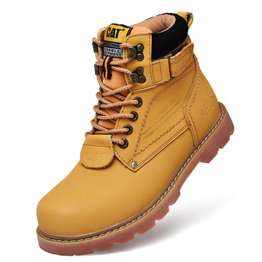 Acheter Pas Cher 2021 Bottes Hautes Bottes Homme Style Britannique Hiver  High Top Top Top Chaud Bottes Couronnes Mode Cuir Rhubarbe Coton Chaussures  Snow Yellow Du 101,08 € | Fr.Dhgate