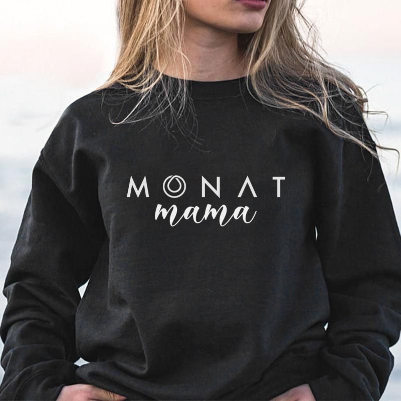 mama moletom com capuz sweatshirt