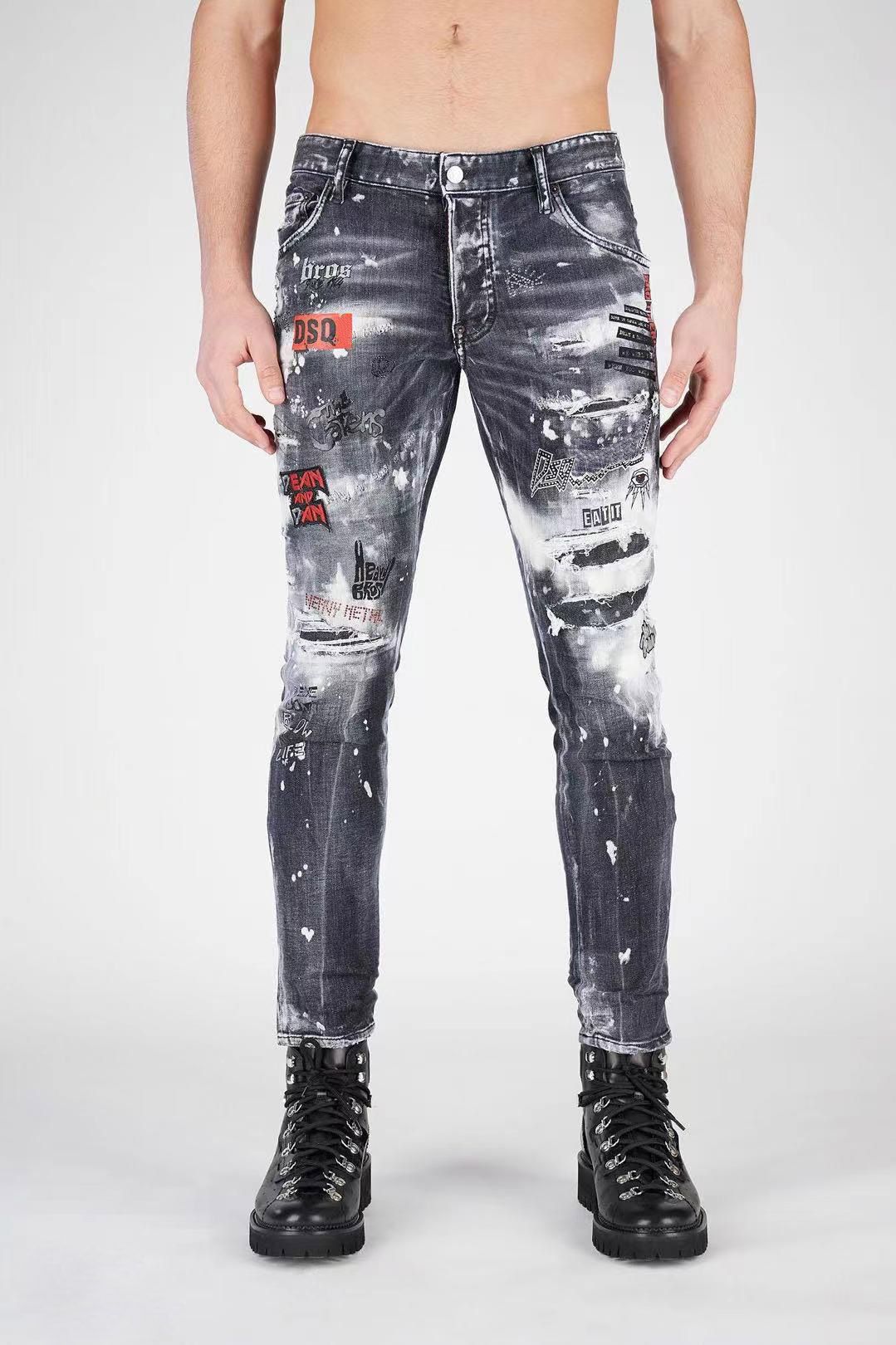 Acquistare DSQ Phantom Tartaruga Classica Moda Uomo Jeans Hip Hop Rock Moto  Mens Casual Design Jeans Strappato Jeans Angosciato Skinny Jeans Jeans  Jeans DSQ 6958 Economico | Consegna Veloce E Qualità | DHgate Italy
