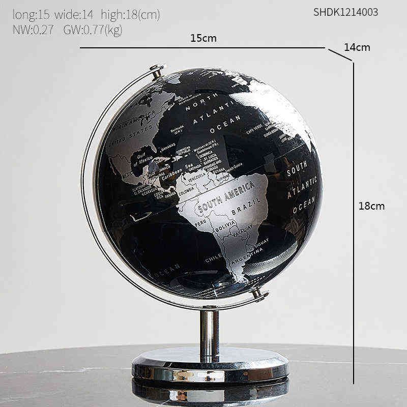 Black Gray Globe-A